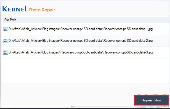 Kernel Photo Repair