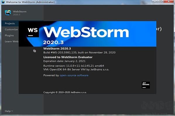 webstorm截图