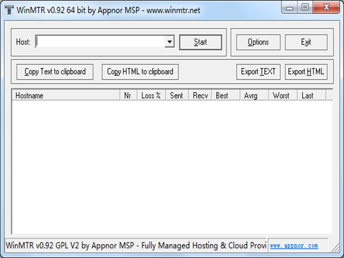 WinMTR绿色版下载