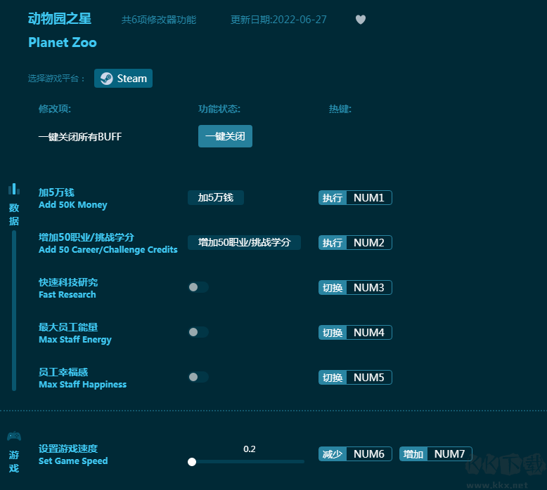 动物园之星六项修改器