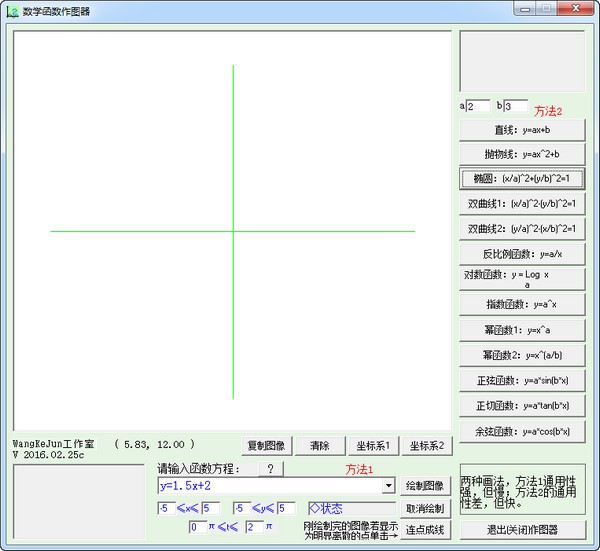 数学函数作图器