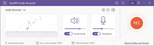 AnyMP4 Audio Recorder(电脑录音软件)