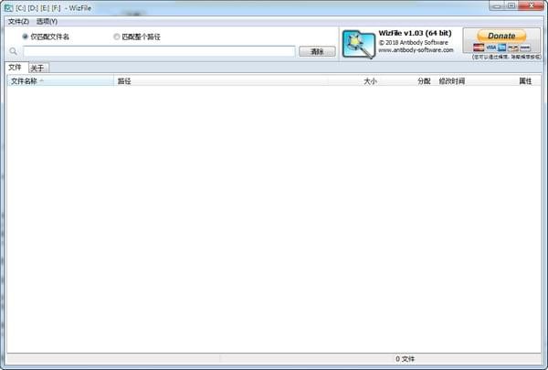 WizFile(电脑文件搜索工具)