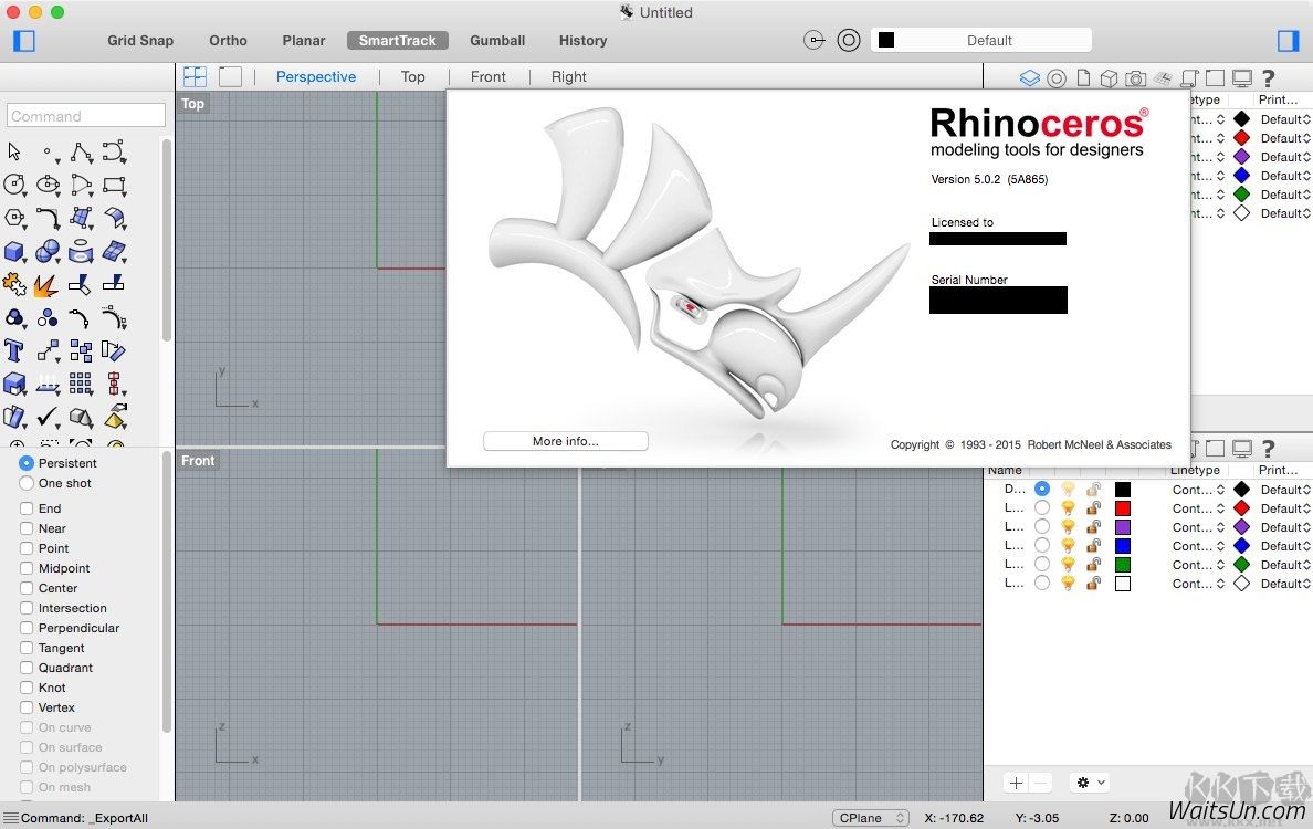 Rhino7.16-犀牛 3d建模软件