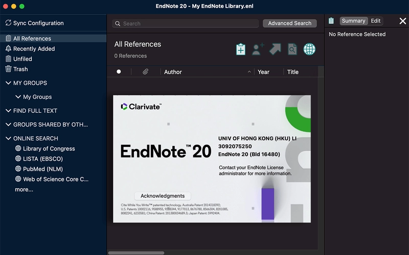 EndNote-文献管理