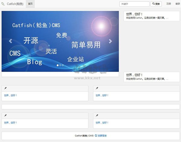 Catfish(鲶鱼) CMS专业版