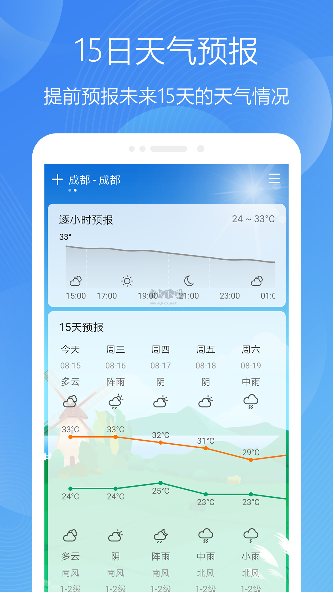 极简天气app