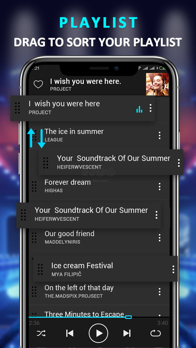 KX Music音乐播放器
