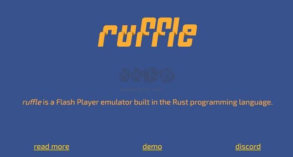 Ruffle(Flash Player模拟器)