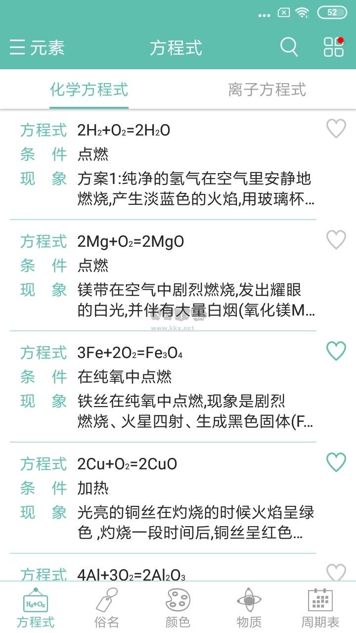 化学方程式APP