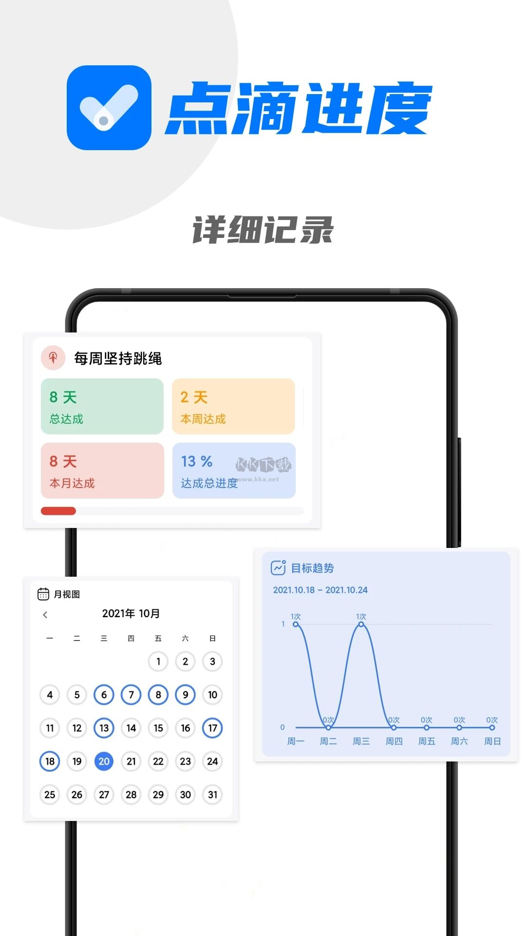 点滴进度APP