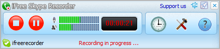 iFree Skype Recorder录音