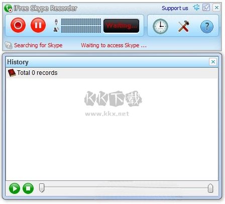 iFree Skype Recorder录音