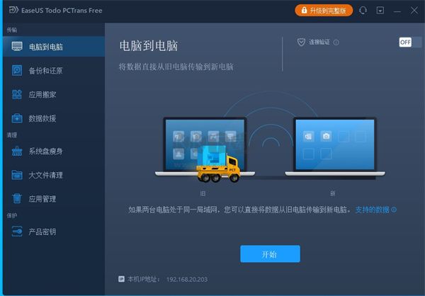 EaseUS Todo PCTrans数据转移工具