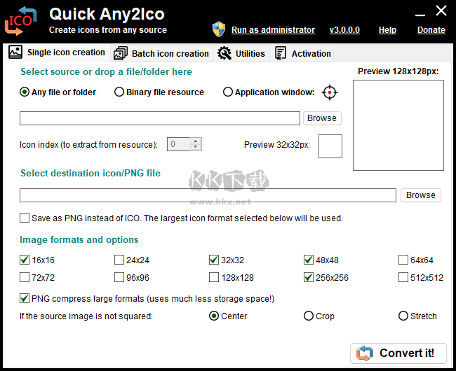 Quick Any2Ico图标提取器