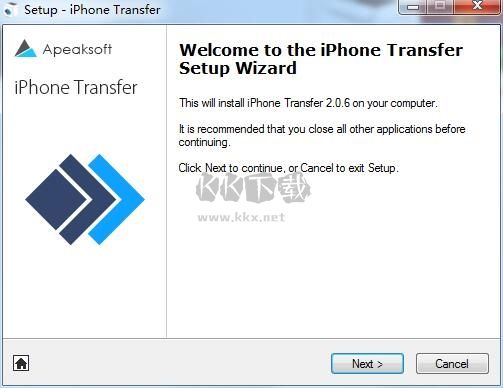 Apeaksoft iPhone Transfer数据传输