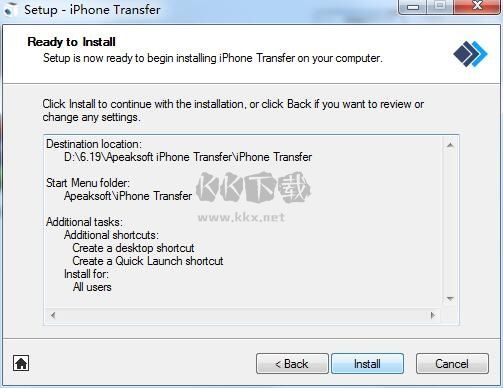 Apeaksoft iPhone Transfer数据传输