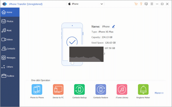 Apeaksoft iPhone Transfer数据传输