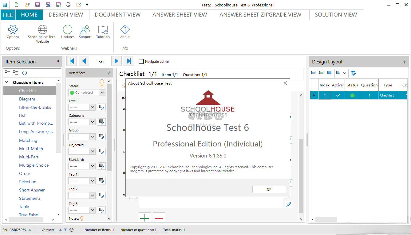 Schoolhouse Test学校试卷制作工具