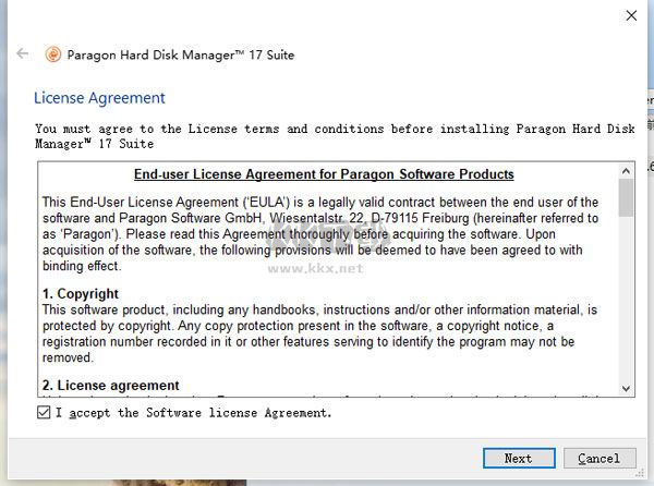 Paragon Hard Disk Manager17免费版