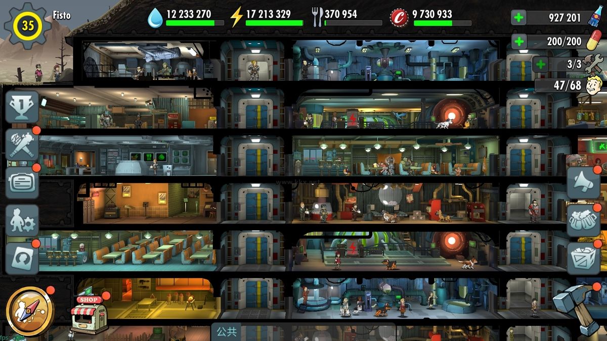 辐射避难所pc汉化版(Fallout Shelter)