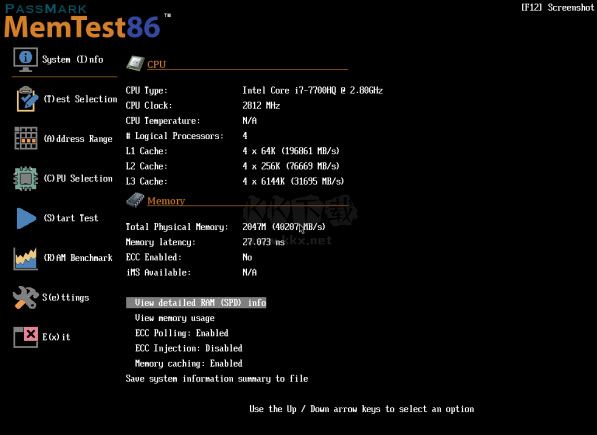 memtest86(内存测试软件)