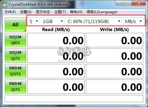 ystalDiskMark绿色版