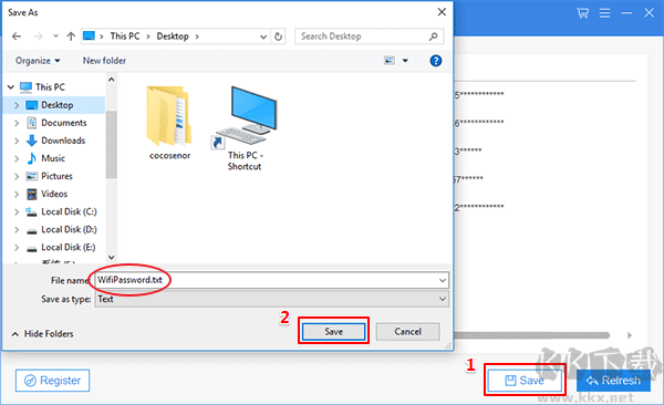 Cocosenor WiFi Password Tuner