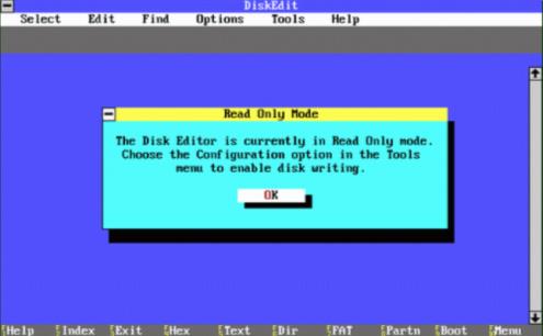 PCTools(DOS硬盘扫描修复工具)