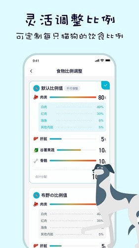 嗷呜猫狗食谱app