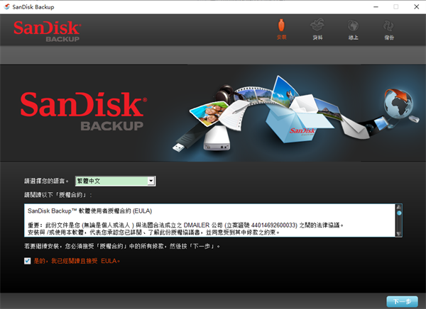 sandisk backup(U盘备份软件)