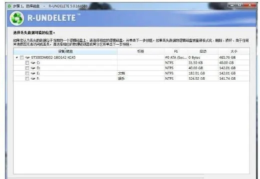 R-Undelete(本地磁盘恢复工具)