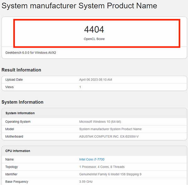 Geekbench6电脑版