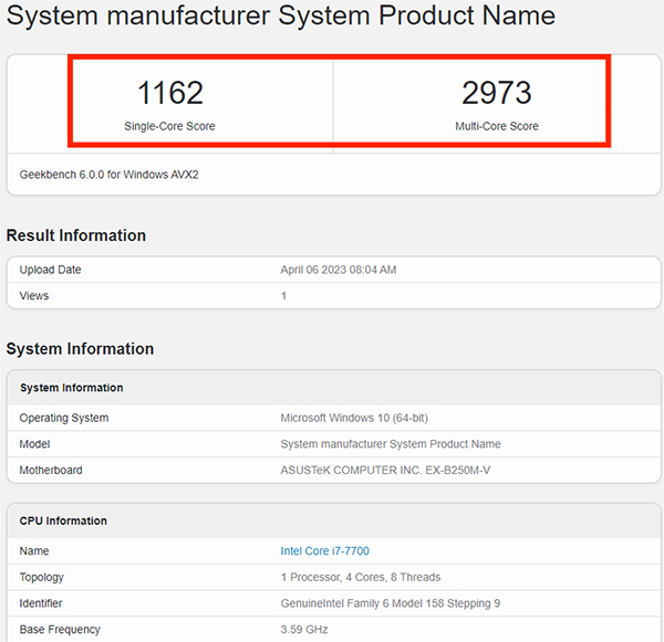 Geekbench6电脑版