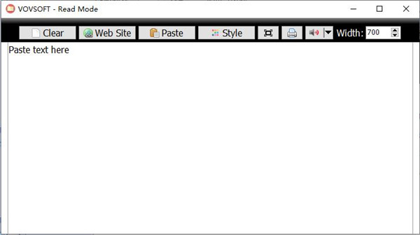 VovSoft Read Mode(文本阅读工具)