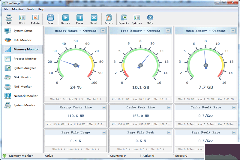 SysGauge x64客户端