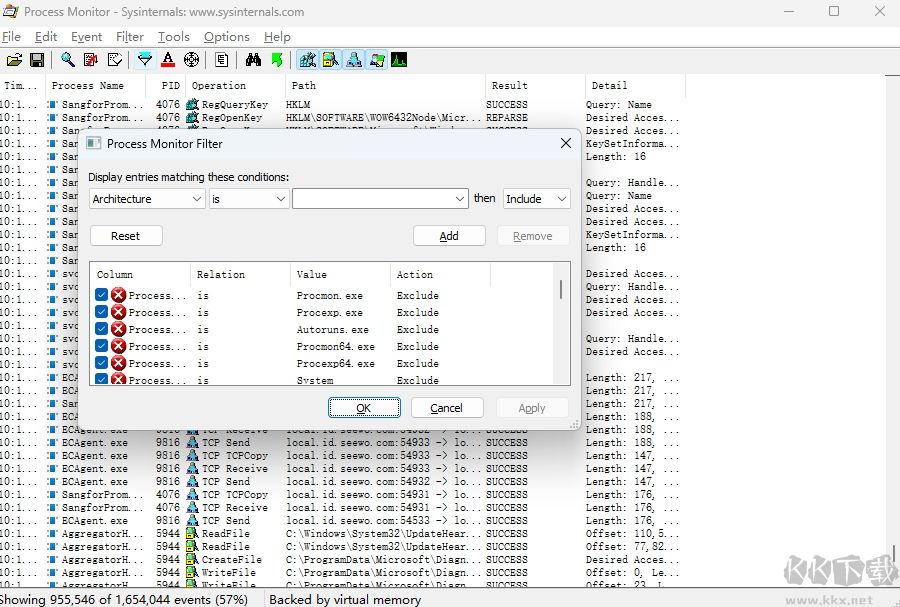 Process Monitor(进程监视软件)