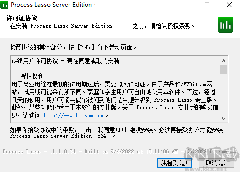 Process Lasso Server(进程优化工具)