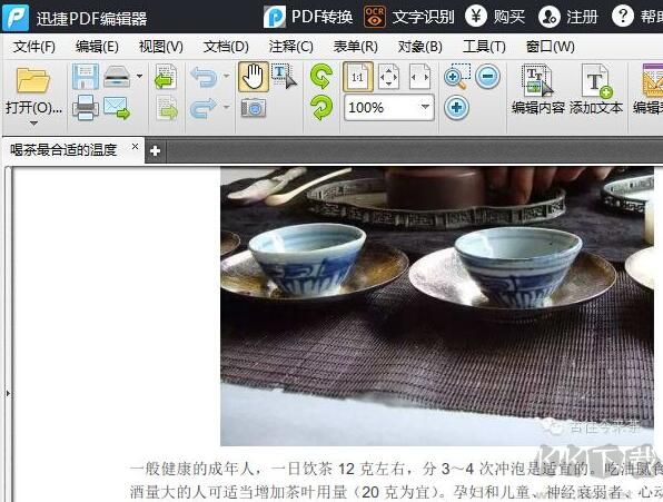 迅捷pdf编辑器截图