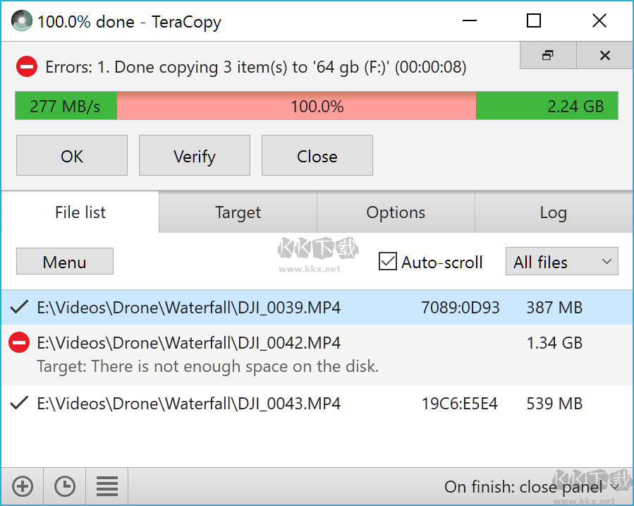 Teracopy(文件复制增强工具)