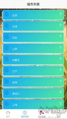 中香天气APP