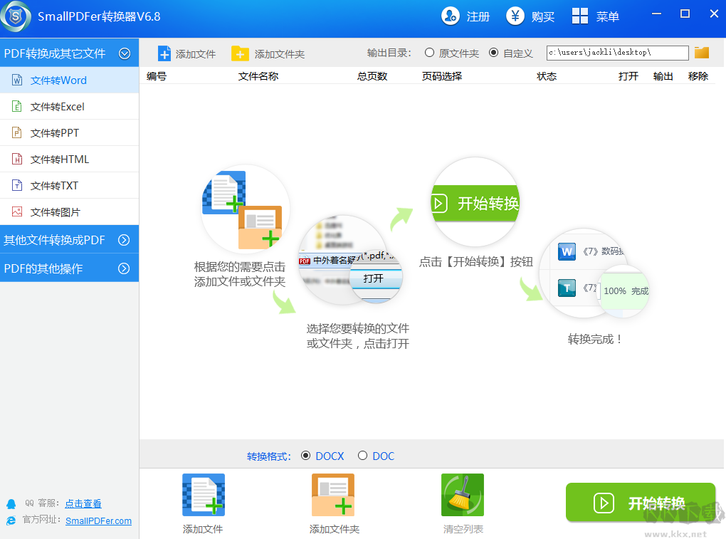 SmallPDF(免费转换工具)