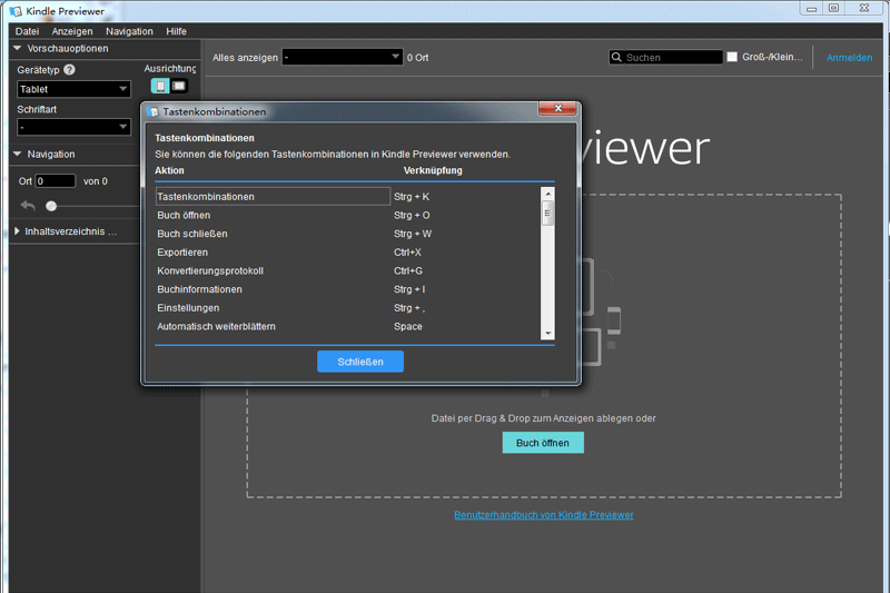 kindle阅读器(Kindle Previewer)