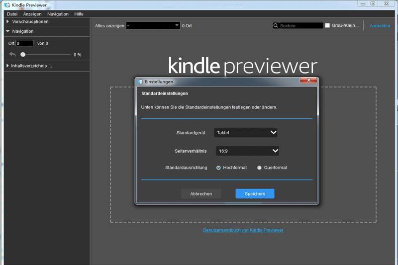 kindle阅读器(Kindle Previewer)