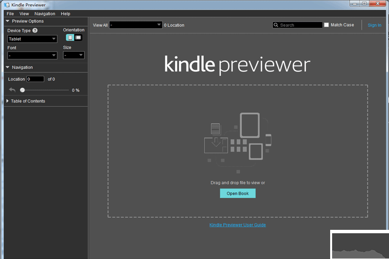 kindle阅读器(Kindle Previewer)