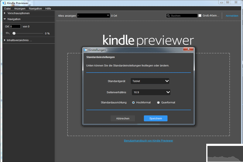 kindle阅读器(Kindle Previewer)