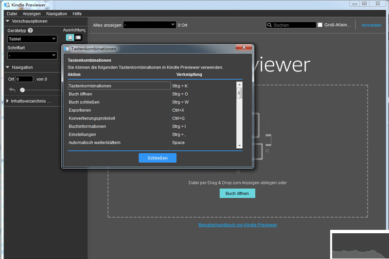 kindle阅读器(Kindle Previewer)