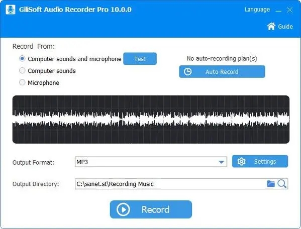 GiliSoft Audio Recorder(音频录制软件)