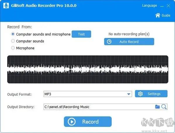 GiliSoft Audio Recorder(音频录制软件)