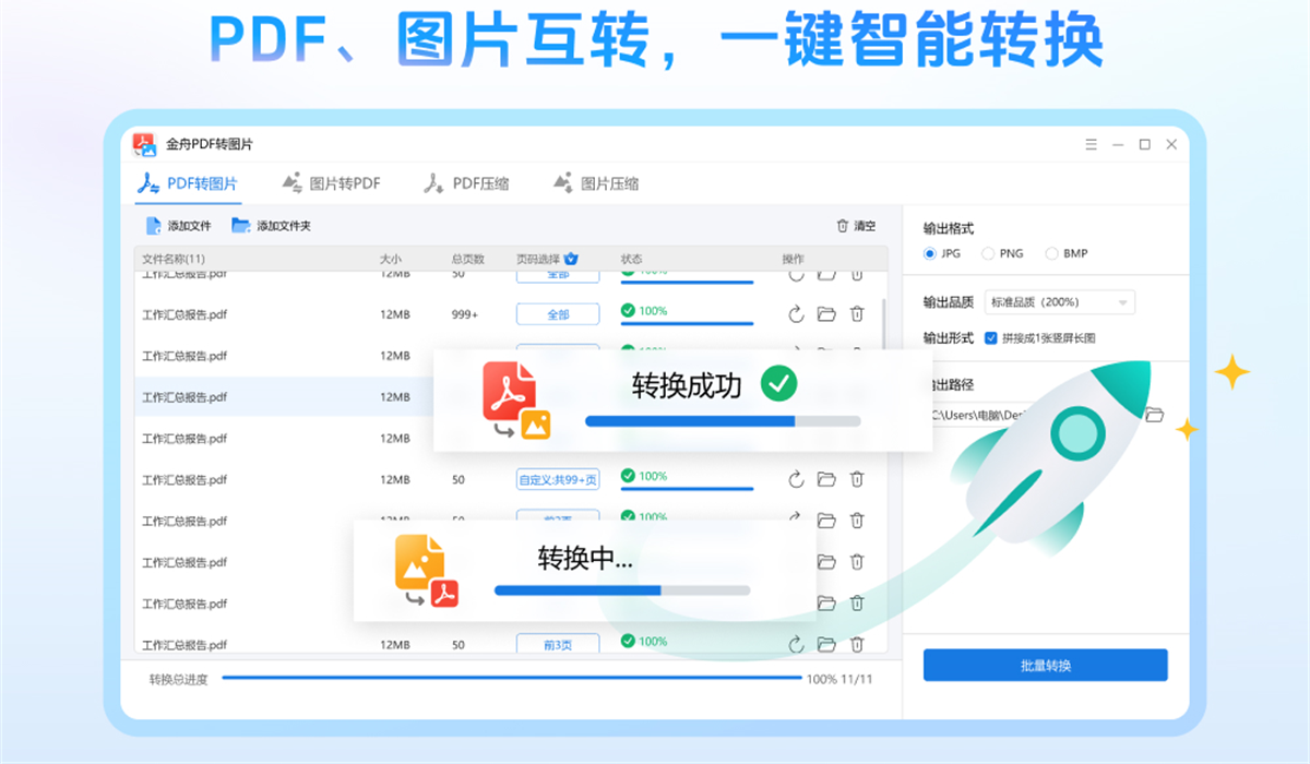 金舟PDF转图片最新版